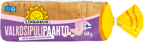 Linkosuo 蒜香烤面包片 450g|Linkosuo Valkosipulipaahtoleipä 450g