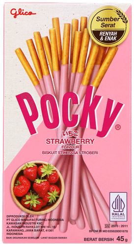 Pocky 饼干棒 草莓味 45g|Pocky Keksitikku mansikka 45g