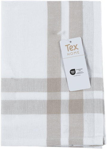 Tex Home keittiöpyyhe Iris 4 kpl harmaa/valkoinen