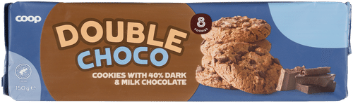 Coop 双巧克力曲奇 150 g|Coop kahden suklaan cookie 150 g