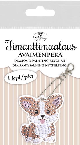 J.K. Primeco timanttimaalausavaimenperä Koira