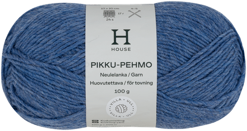 House 羊毛线 Pikku pehmo 100克 牛仔蓝 200091
