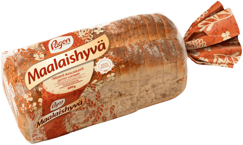 Pågen Maalaishyvä viipaloitu sekaleipä 650g|Pågen 乡村风味切片混合面包 650g
