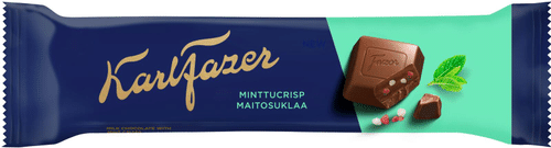 Karl Fazer 牛奶巧克力薄荷脆棒 37g|Karl Fazer maitosuklaapatukka minttucrisp 37g