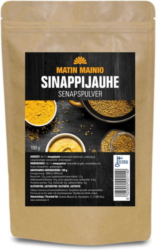 Matin Mainio sinappijauhe 100g|Matin Mainio 芥末粉 100g