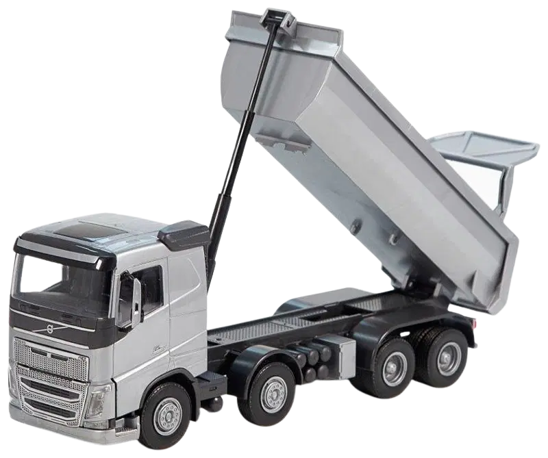EMEK 沃尔沃FH16银色版4轴自卸卡车|EMEK Volvo FH16 Silver Edition 4-aks. hiekka-auto
