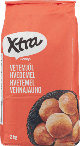 Xtra vehnäjauho 2 kg|Xtra 小麦粉 2 kg