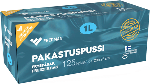 Fredman 冷冻袋 1升 125kpl
