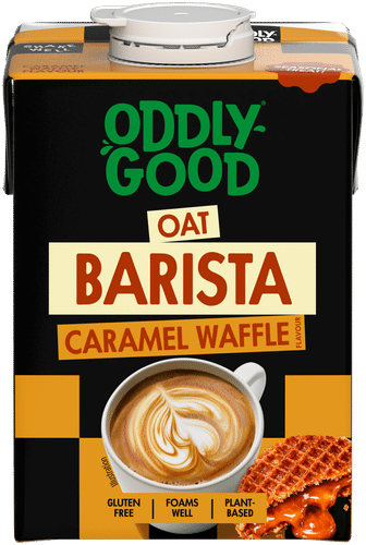 Oddlygood® Barista kaurajuoma 0,5 l caramel waffle UHT gluteeniton
