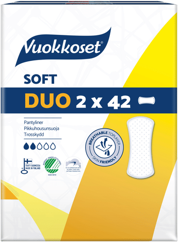 Vuokkoset 柔软双护垫 2x42件