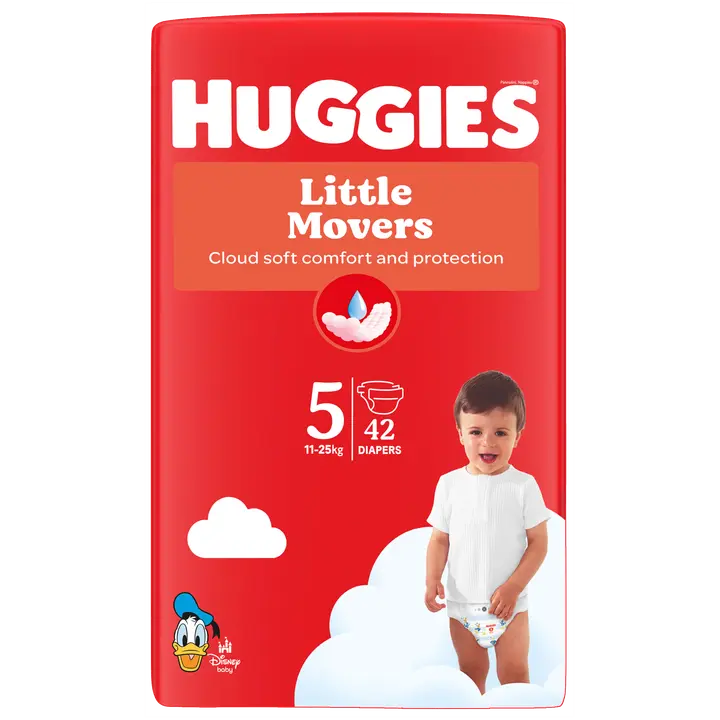 Huggies Teippivaippojen koot 5 42 st|Huggies 纸尿裤尺寸 5 42 片