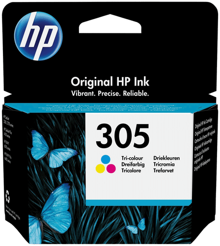 HP 305 moniväri mustepatruuna tri-color