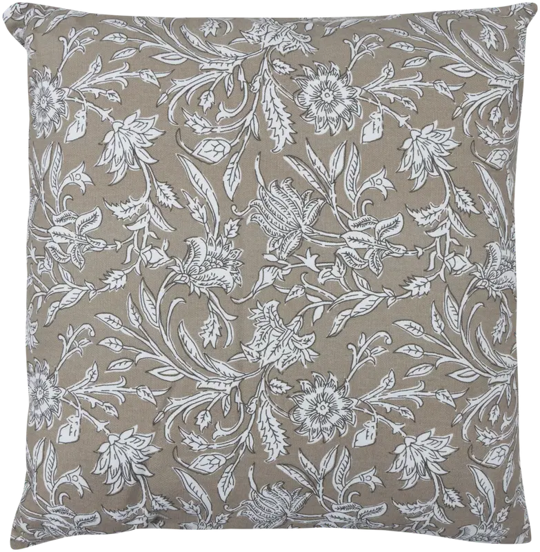 TEX Home 装饰靠垫 Fleurs 45x45厘米 米色