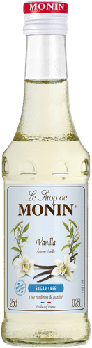 Le Sirop de MONIN Vanilja 25cl sokeriton|Le Concentré de MONIN 莫宁无糖香草糖浆25cl
