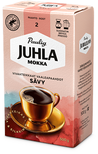 Paulig Juhla Mokka Sävy kahvi suodatinjauhatus 500g|Juhla Mokka Paulig Juhla Mokka Shade 咖啡过滤研磨 500g