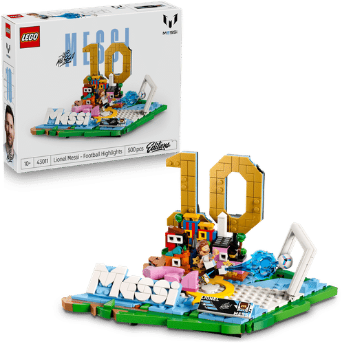LEGO Editions Sports LEGO® Editions 足球 43011 莱昂内尔·梅西 – 足球高光时刻