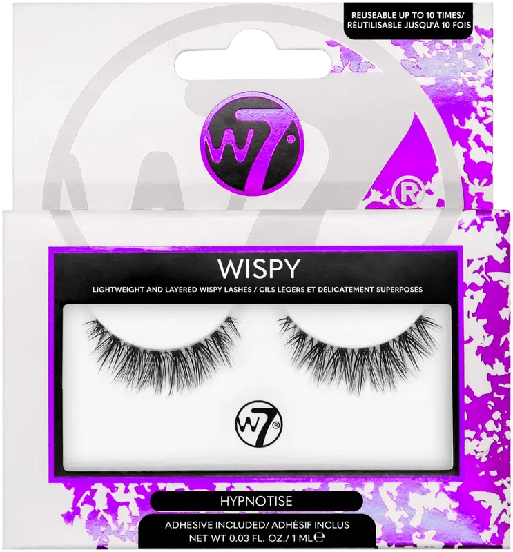 W7 魅惑翘睫假睫毛及胶水|W7 Irtoripset ja liima Wispy Hypnotise