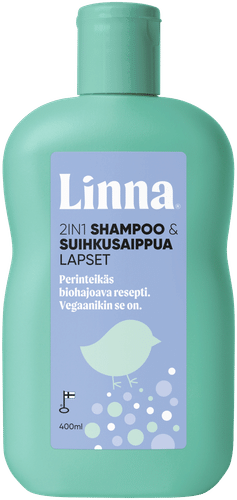 Linna 2in1 Lasten Shampoo & Suihkusaippua 400 ml