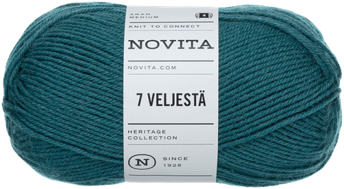 Novita 7 Veljestä 毛线 100克 魔法 185