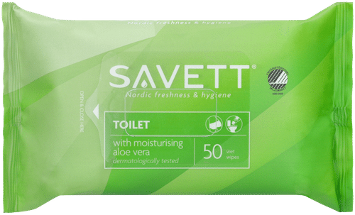 Savett 马桶可重复密封湿巾 50kpl