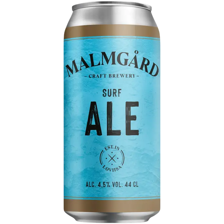 Malmgård Surf Ale 4,5% olut 0,44l tölkki|Malmgård 冲浪艾尔 4.5% 饮料 0.44 升罐装