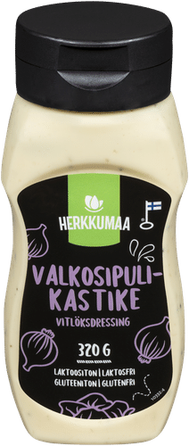 Herkkumaa Valkosipulikastike 320g