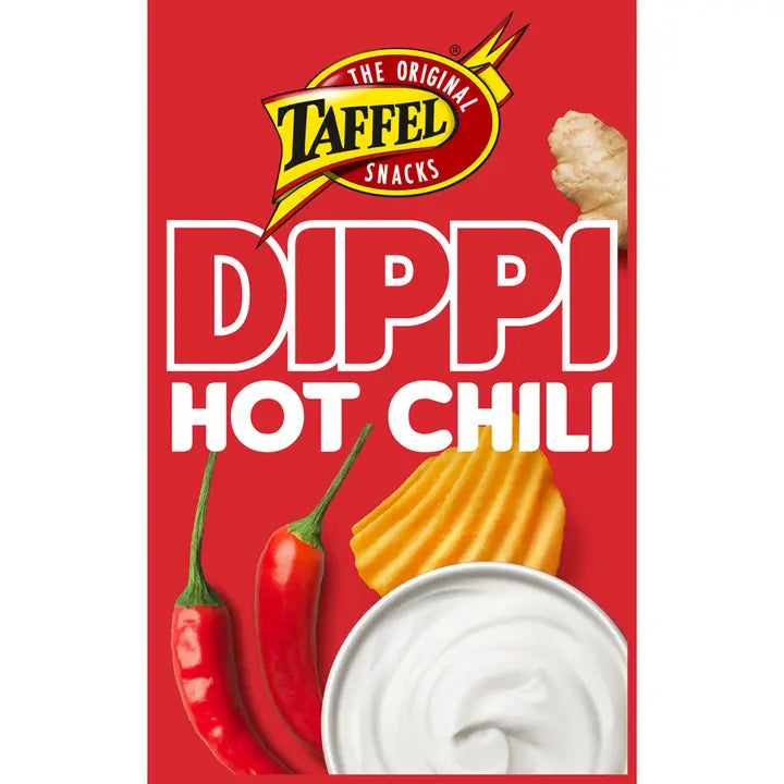 Taffel hot chili dippi 13g-Taffel 辣椒酱 13g