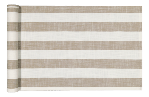 House 桌布 条纹 米色
