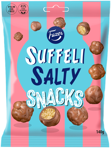Fazer Suffeli 咸味零食糖果袋 140g|Fazer Suffeli Salty Snacks karkkipussi 140g