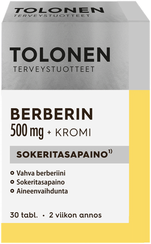 Tolonen 小檗碱+铬 30片