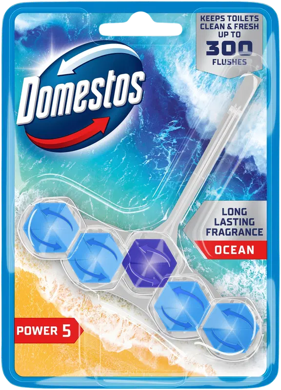 Domestos Power 5 Ocean 马桶清新剂 1x50g