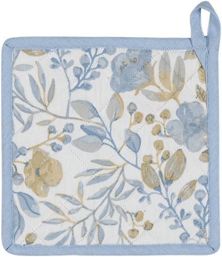 House 隔热垫 Florals 22x22厘米 浅蓝色