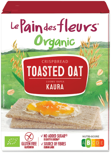 Le Pain des Fleurs luomu kauranäkkileipä gluteeniton 150 g