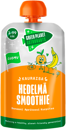Green Planet Astronauts 有机燕麦水果泥 12个月以上 120g|Green Planet Astronauts Luomu Kauraisa Hedelmäsmoothie, 12kk+ 120g