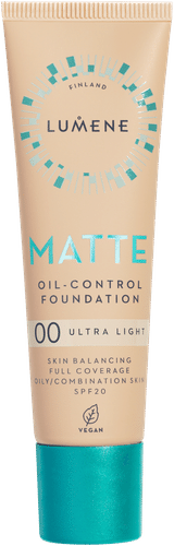 Lumene Matte Oil-control Mattameikkivoide SPF20 00 Ultra Light 30 ml