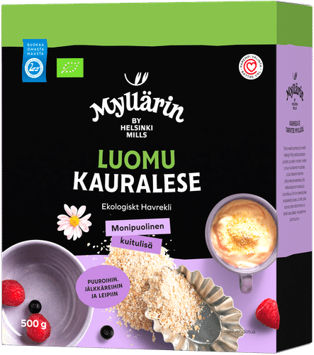 Myllärin Luomu Kauralese 500 g|Myllärin 有机燕麦麸 500 g