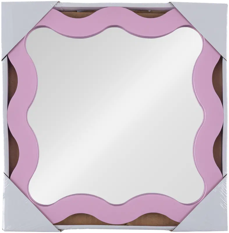 Ei merkkiä 波浪镜 30 x 30 厘米 粉色|Peili Aallot 30 x 30 cm pinkki