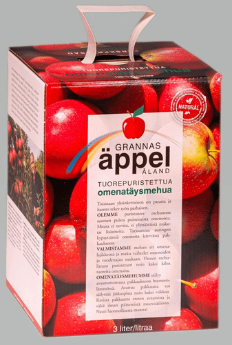 Grannas 鲜榨苹果纯果汁 3L