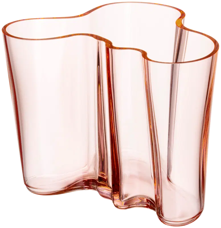 Iittala Aalto 花瓶 160mm 鲑鱼粉|Iittala Aalto maljakko 160mm lohenpunainena