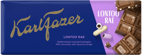 Karl Fazer 伦敦糖粒巧克力板 180g|Karl Fazer Lontoo rae suklaalevy 180g