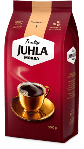 Paulig Juhla Mokka kahvi kahvipapu 500g|Juhla Mokka Paulig Juhla 摩卡咖啡 咖啡豆 500g