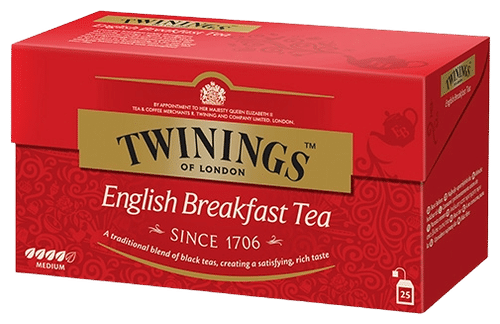 Twinings 25x2克英式早餐茶