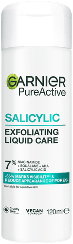 Garnier PureActive 水杨酸去角质爽肤水 净痘 120 ml