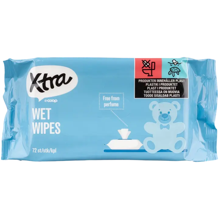 Xtra vauvan puhdistuspyyhe 72 kpl|Xtra 婴儿清洁巾 72 kpl