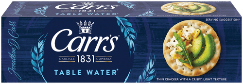 Carr's 125g 一口大小苏打奶酪饼干|Carr's 125 g Table Water Bite Size juustokeksi