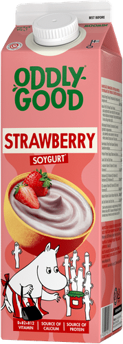 Oddlygood® Soygurt 1 kg mansikka