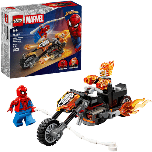 LEGO Super Heroes Marvel 乐高®超级英雄 漫威 76335 蜘蛛侠大战恶灵骑士摩托车