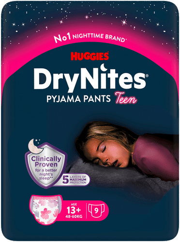Huggies DryNites女童款9片 13岁以上