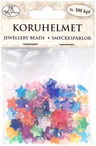 J.K. Primeco koruhelmet Tähti värilajitelma 100kpl