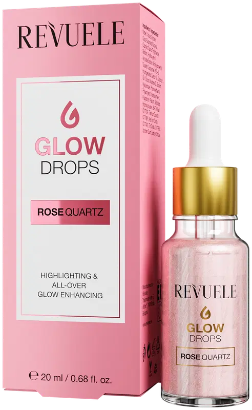 Revuele 玫瑰石英光泽滴剂 20ml|Revuele Glow Drops Rose Quartz 20ml
